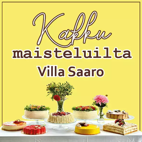 KAKKUMAISTELUILTA VILLA SAARO 25.3. - BRUNSSIT VILLA SAARO - 130015128-1 - 3