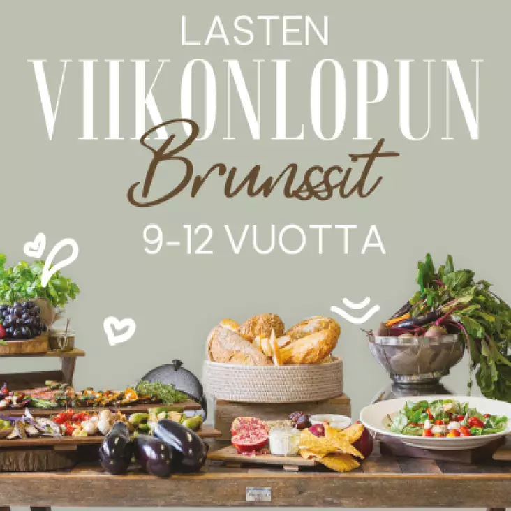 VIIKONLOPPUBRUNSSI LAPSILLE 9-12 VUOTTA - BRUNSSIT VILLA SAARO - 130015142-6 - 1
