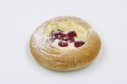 PAAHDETTU VALKOSUKLAA-VADELMAPULLA VL - LEIPOMOTUOTTEET - 40031010-Y - 2