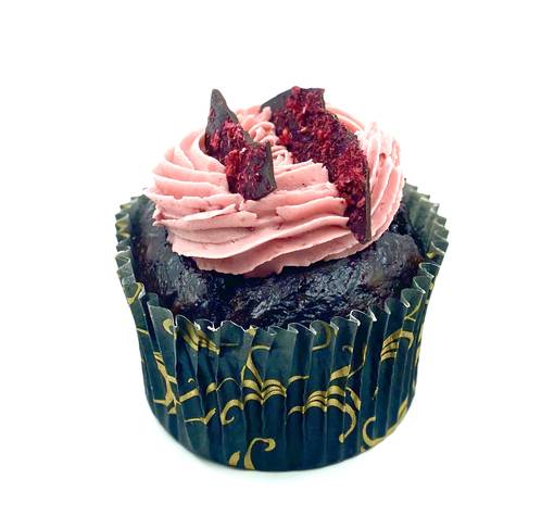 PIENI VEG. TUMMASUKLAA-VADELMAMUFFINSSI M LGR V - LEIPOMOTUOTTEET - 40011004-Y - 1